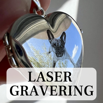 Lasergravering - Valgfrit motiv